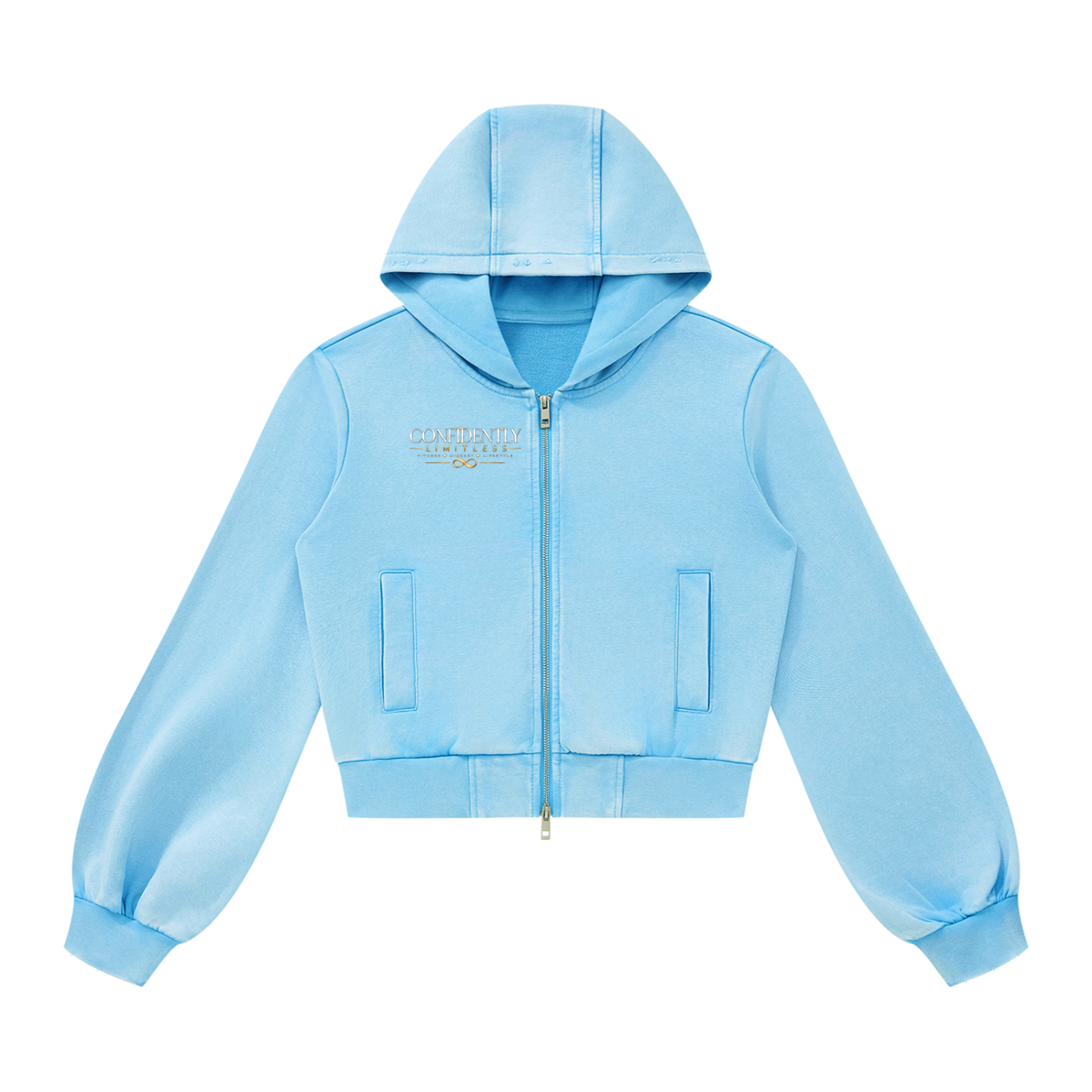 Women’s Vintage Wash Full Zip Hoodie