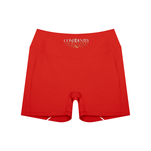 Women’s High Waisted Yoga Biker Shorts