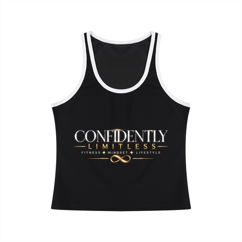 Women's Color Block Cropped Tank Top