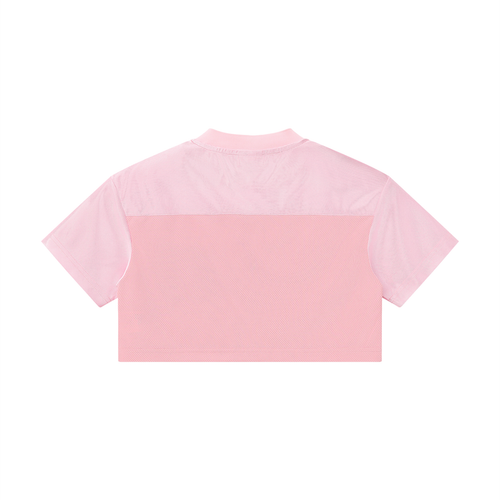 Women’s Cropped Paneled V-Neck Jersey