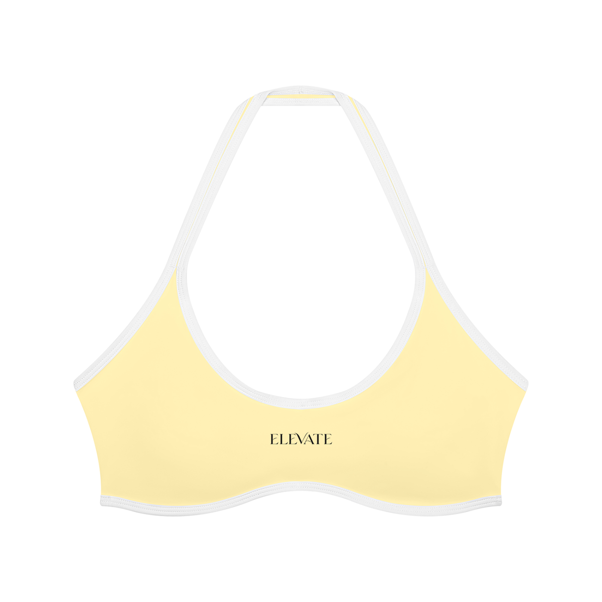 Women's Halter Color Block Yoga Sports Bra