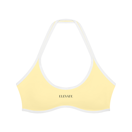 Women's Halter Color Block Yoga Sports Bra