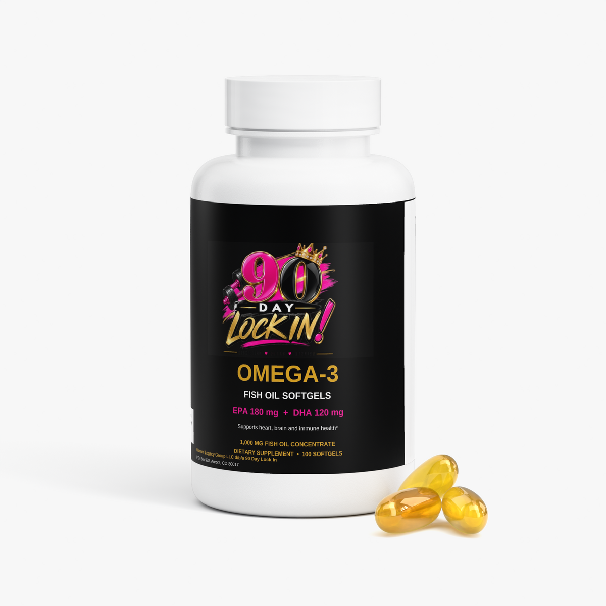 Omega-3 EPA 180mg + DHA 120mg