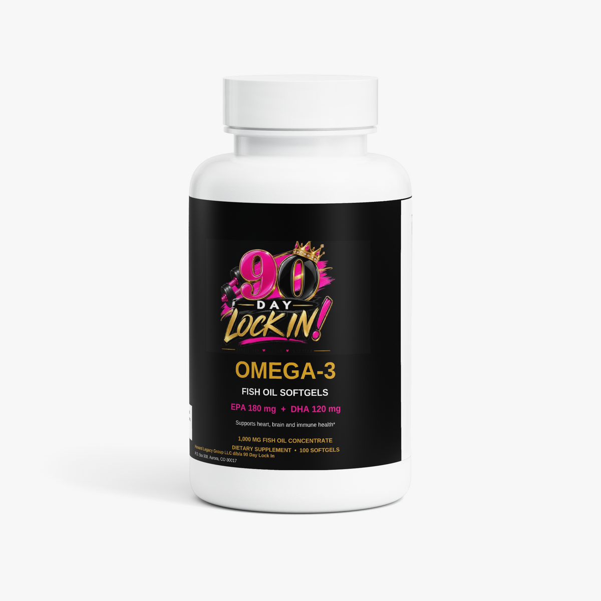 Omega-3 EPA 180mg + DHA 120mg