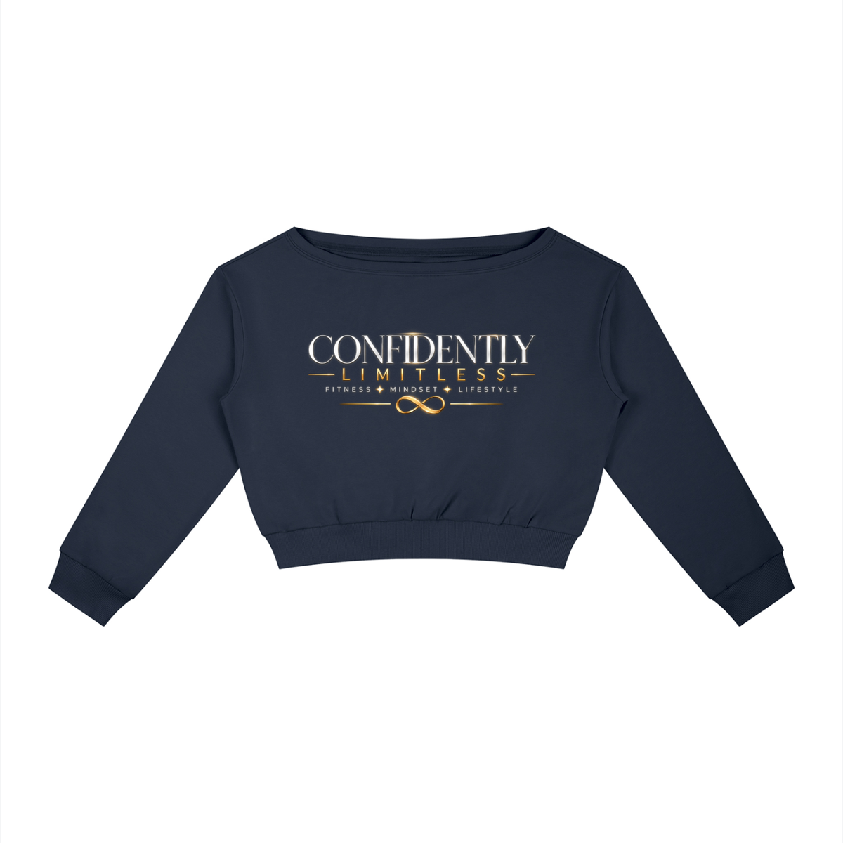 Women's Off-Shoulder Sweatshirt