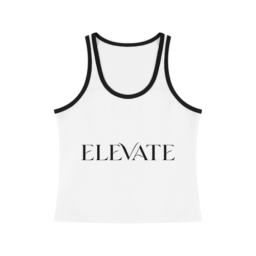 Women's Color Block Cropped Tank Top