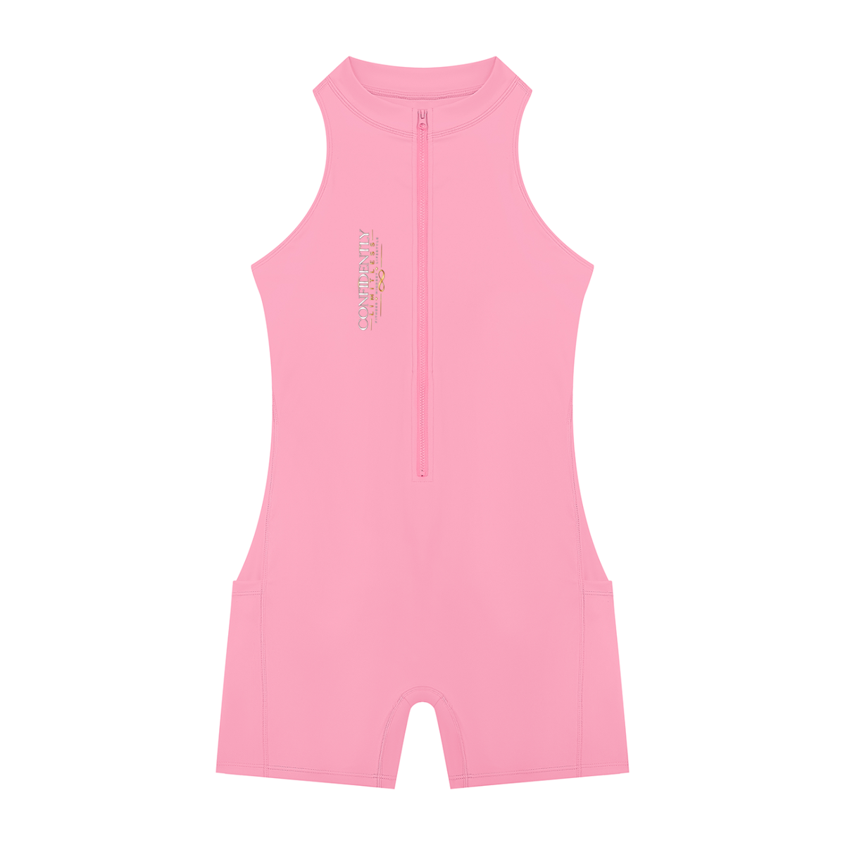 Women’s Quarter-Zip Yoga Romper