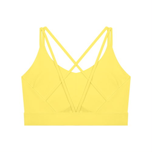 Women's Lycra Cropped Yoga Sport Bra
