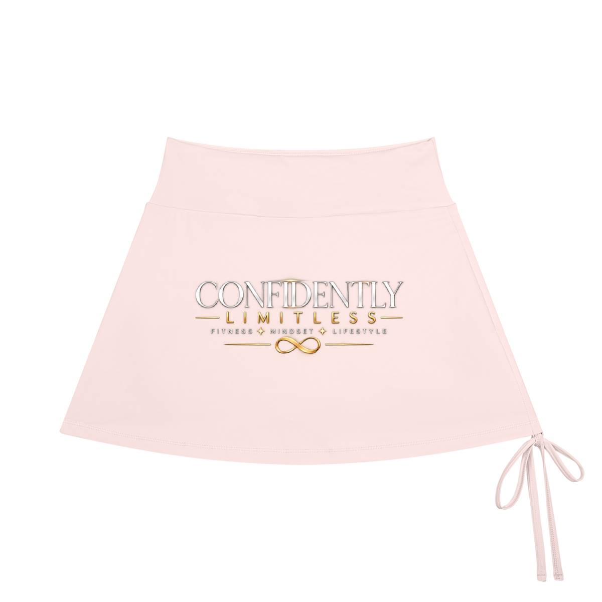 Women's Drawstring A-Line Yoga Skort