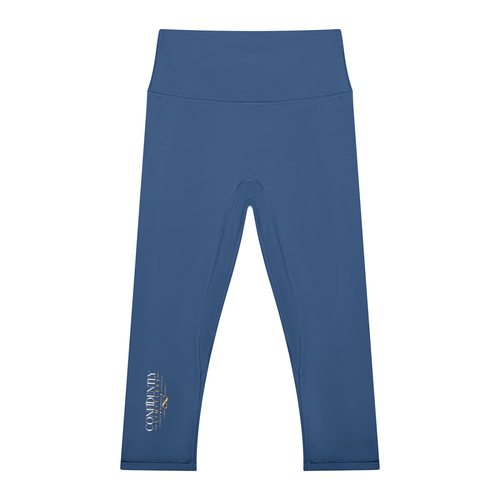 Women's High Waisted Yoga Capri Leggings