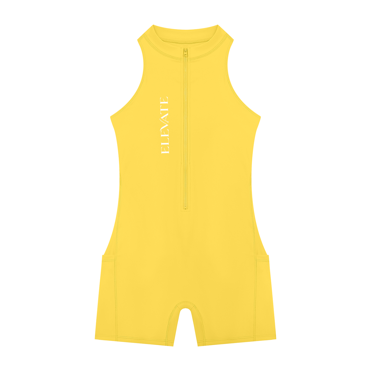 Women’s Quarter-Zip Yoga Romper