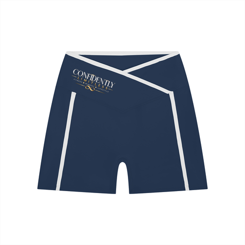 Women’s High Rise Color Block Yoga Shorts