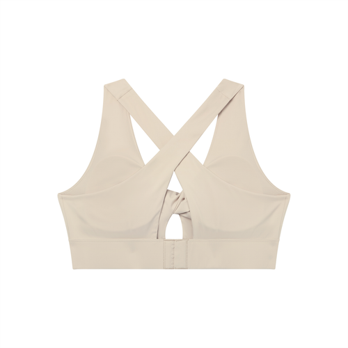 Women's Twist Front V-Neck Sports Bra