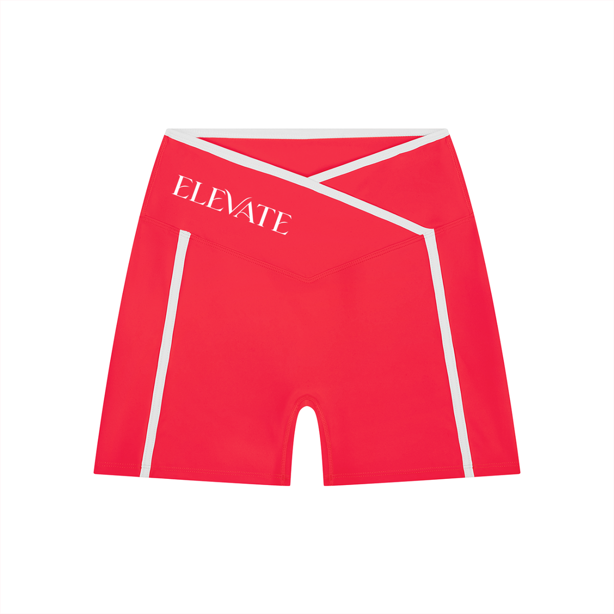 Women’s High Rise Color Block Yoga Shorts