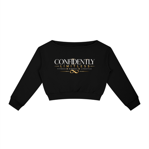 Women's Off-Shoulder Sweatshirt