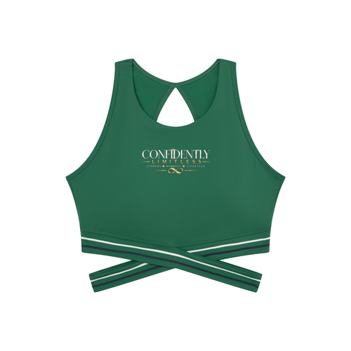 Women’s Criss-Cross Band Sports Bra