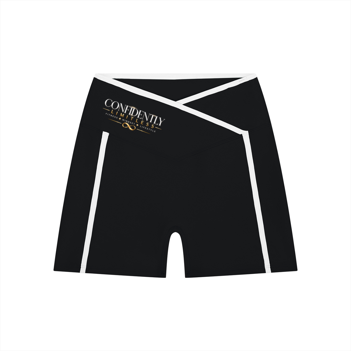 Women’s High Rise Color Block Yoga Shorts