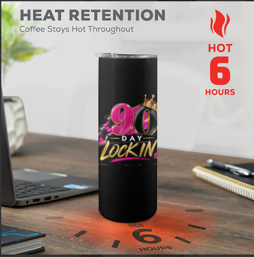 The Daily Discipline Tumbler Black
