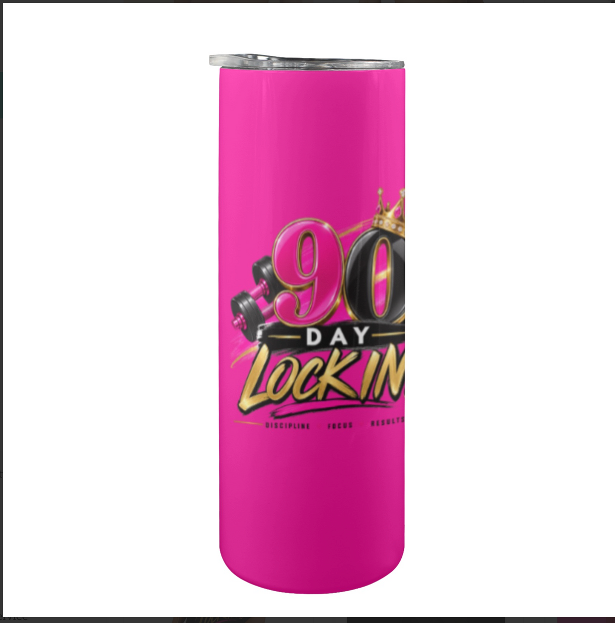 The Daily Discipline Tumbler (Pink)