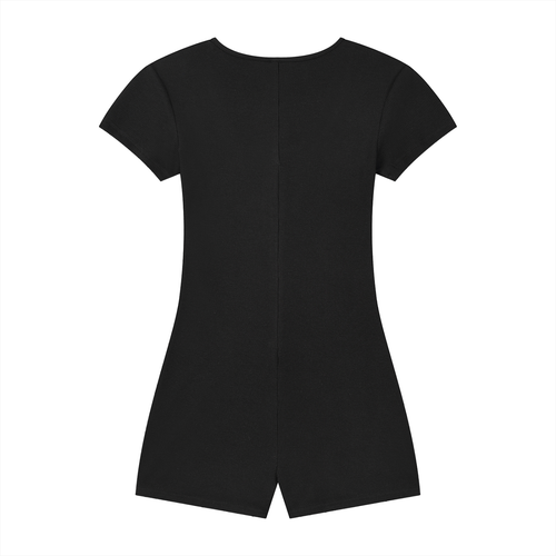 Women's Dual-Function Cape Tie-Waist Romper