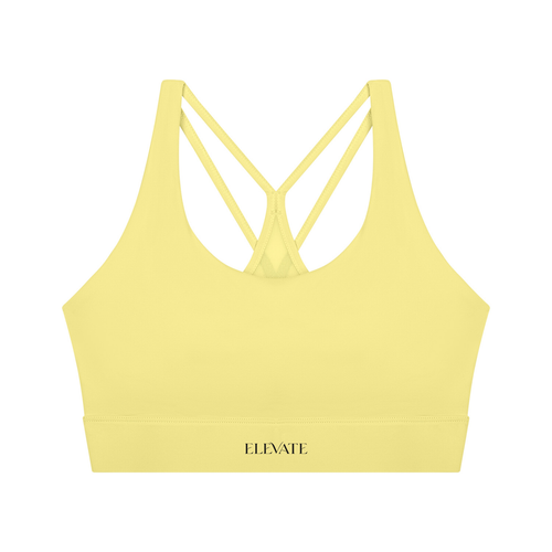 Women's Cropped Yoga Sport Bra