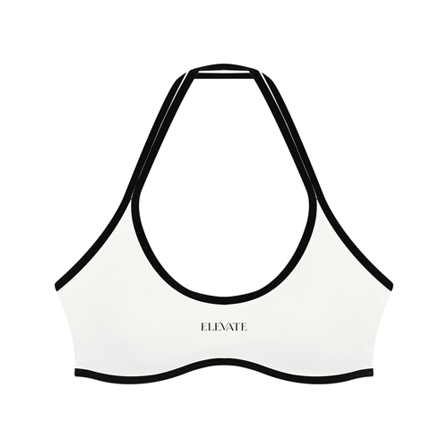 Women's Halter Color Block Yoga Sports Bra