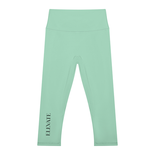 Women's High Waisted Yoga Capri Leggings