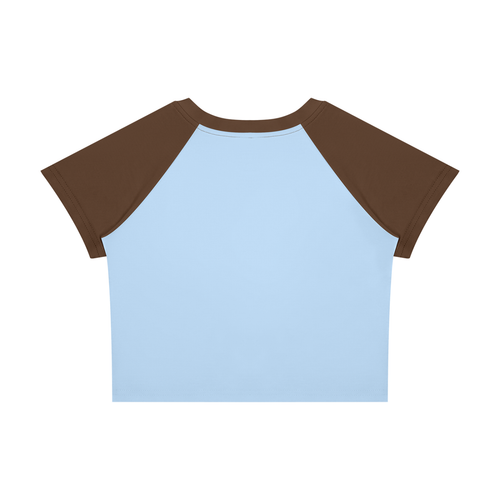 Women’s Raglan Color Block Baby T-Shirt