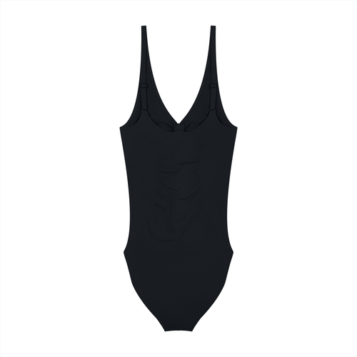 Women’s Full-Zip Ruched Bodysuit