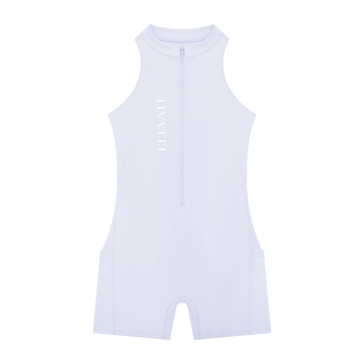 Women’s Quarter-Zip Yoga Romper