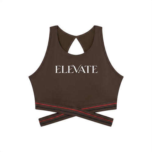 Women’s Criss-Cross Band Sports Bra
