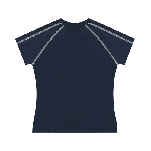 Women's Contrast Stitch Raglan T-Shirt