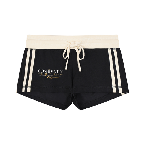 Women's Contrast Stripe Track Shorts