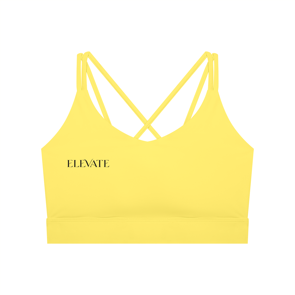 Women's Lycra Cropped Yoga Sport Bra