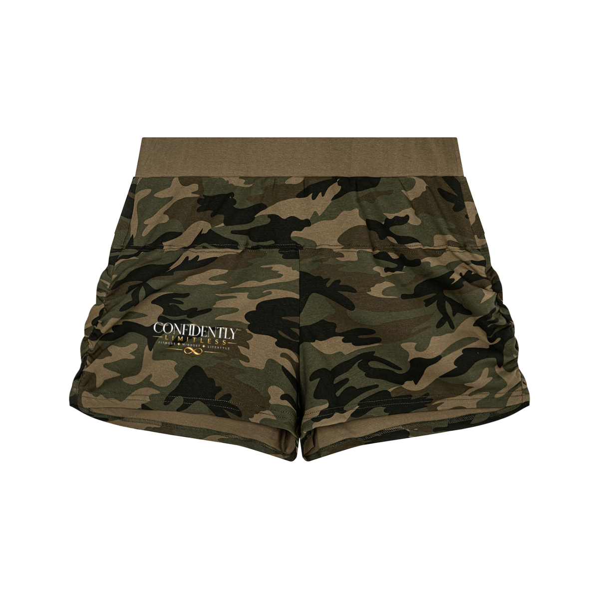 Women's Slim Camo Shorts