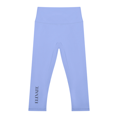 Women's High Waisted Yoga Capri Leggings