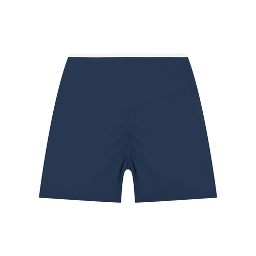 Women’s High Rise Color Block Yoga Shorts