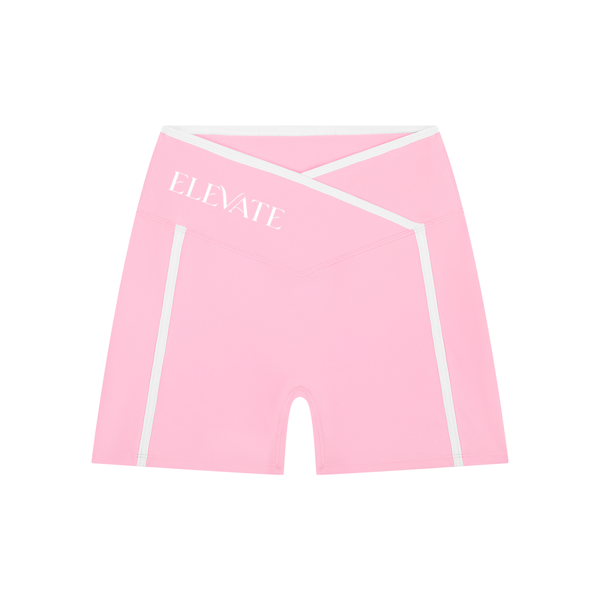 Women’s High Rise Color Block Yoga Shorts