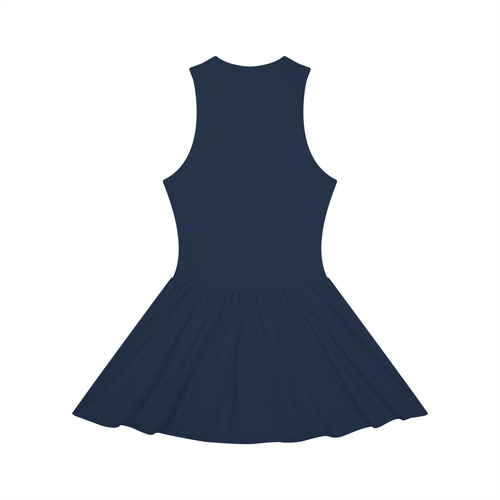 Women’s Ruched Sleeveless Full-Zip Dress