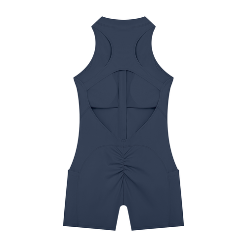 Women’s Quarter-Zip Yoga Romper